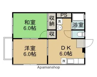 ハビテーションクレイン【1階】の間取り