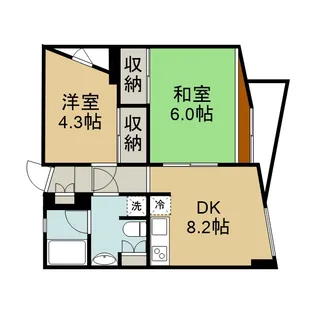 CHASM【3階】の間取り