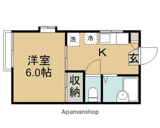 リバティヒルズ天沼1号館【2階】の間取り