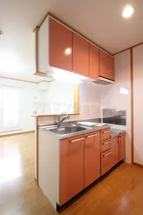 LIVE有泉C【2階】のキッチン