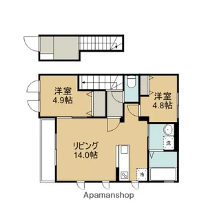 LEONE−N【2階】の間取り