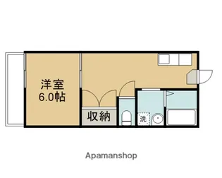 サンハイム鶴ヶ島【1階】の間取り