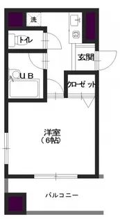 クアトロエスペランサ【205号室号室】の間取り