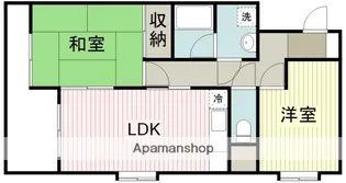 マンション欅【3階】の間取り