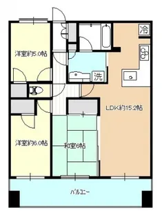 レクセルプラザ本川越【605号室号室】の間取り