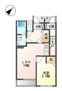 サンガーデン【1階】の間取り