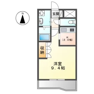 ベルガモット【1階】の間取り