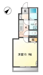 プリムローズ 雅【1階】の間取り