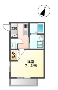 シャインファーストⅡ【00102号室】の間取り