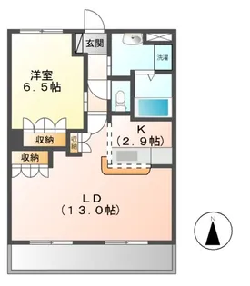 グランソフィア高坂【3階】の間取り