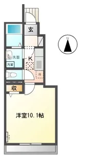 アローナ【1階】の間取り