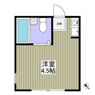 第100オーナーズビル【3階】の間取り