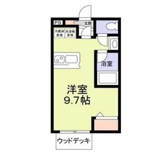 ボナチッタ3号棟【2階】の間取り
