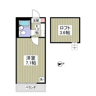 ルピナス【2階】の間取り