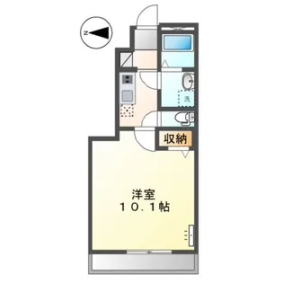 アベニール【1階】の間取り