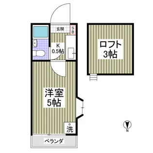 リコリスA【2階】の間取り
