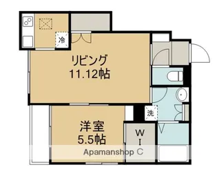 リベルタ【1階】の間取り
