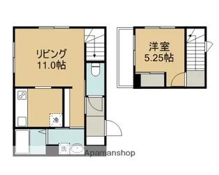 リベルタ【1階】の間取り