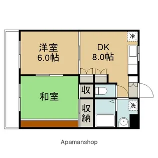 坂戸住宅【1階】の間取り
