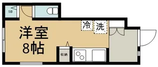 クアトロ・カシェット【1階】の間取り