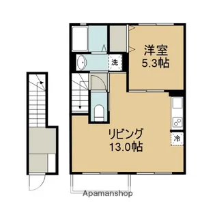 アステール【2階】の間取り