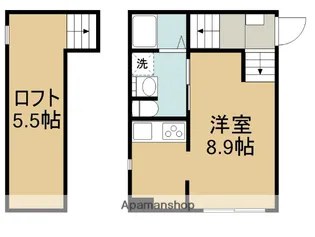 ウェルパイン【1階】の間取り