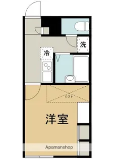 SK高麗川Ⅱ【202号室】の間取り