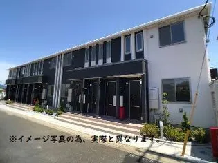 鶴ヶ島市脚折町6丁目アパートⅡ期工事【2階】の外観