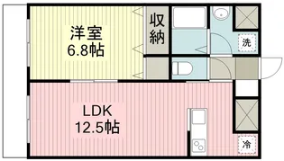 リーブルファイン鶴ヶ島【3階】の間取り
