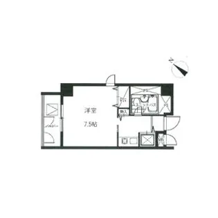 ドルミ若葉【805号室】の間取り