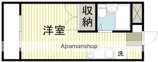 高坂サカエハイツ【3階】の間取り