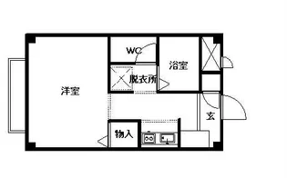 アネックス双葉【201号室】の間取り