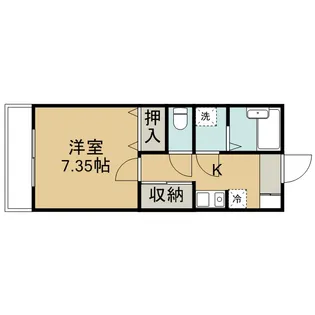 シャルムⅡ【1階】の間取り