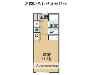 アークペット【3階】の間取り