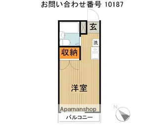 サングリエ所沢【1階】の間取り