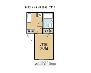 ノザーク所沢【3階】の間取り
