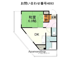 ベルセブン【2階】の間取り
