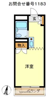 サンアベニュー小手指北【2階】の間取り