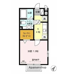 バンブーボックス【1階】の間取り