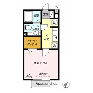 バンブーボックス【2階】の間取り