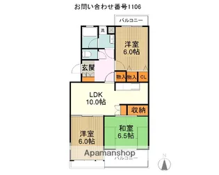 クリエイトハイム【4階】の間取り