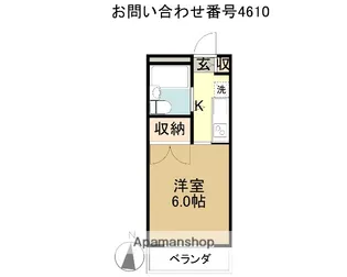PARK SIDE RICH【1階】の間取り