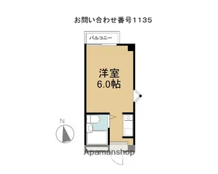 スイートM【3階】の間取り
