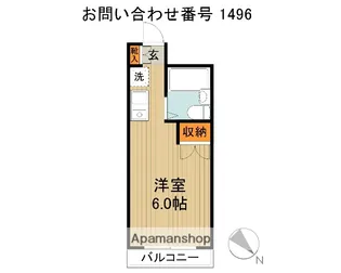 埼玉県所沢市和ケ原1丁目【マンション】の間取り