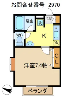 ウィンダム【1階】の間取り