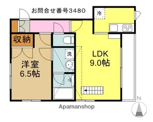 アメリカンリバティー小手指Ⅱ【1階】の間取り