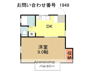 ケイ・ハイツ【2階】の間取り