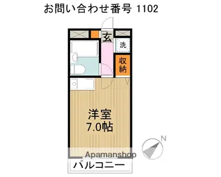 Bel Air GardenⅩ【3階】の間取り