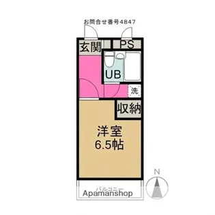 所沢メゾン3号館【1階】の間取り