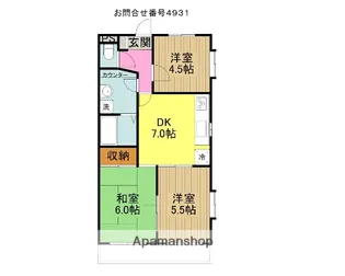 ケヤキフラッツ【3階】の間取り